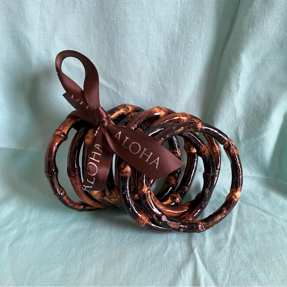 Bamboo Bangle Bracelets